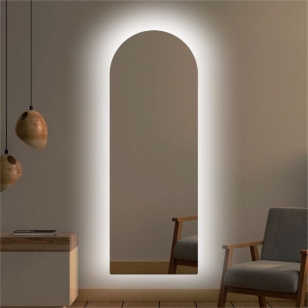 Led Işıklı Oval Boy Aynası